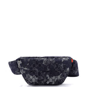 Gucci Belt Bag Camouflage Gg Denim #240283G18B